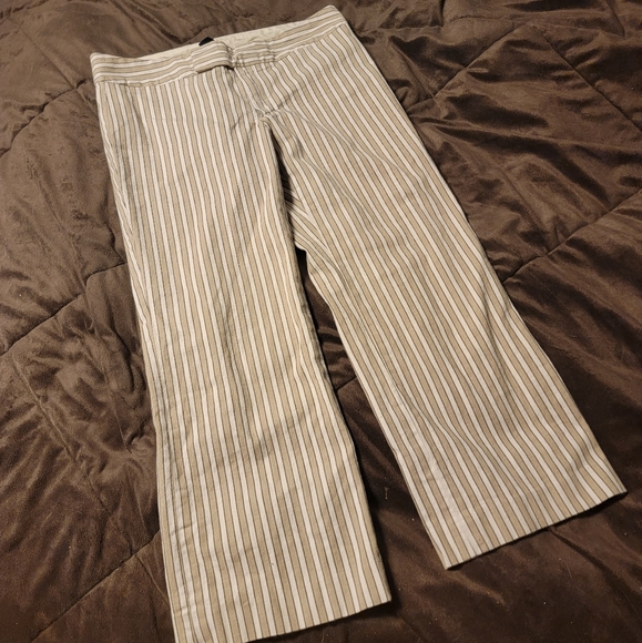 GAP Pants & Jumpsuits Y2k Gap Striped Capris Poshmark